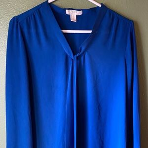 Forever 21 Essentials Blue Medium Blouse
